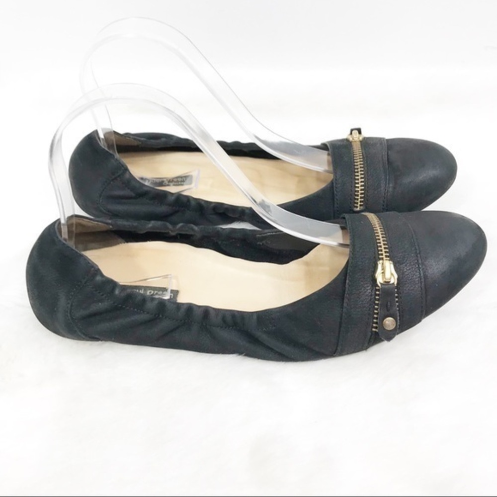 Paul Green women’s Black flat shoes Size UK7/9US